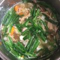 鯨くん's cooksnap of when they made 圧力鍋 deコラーゲンたっぷり豚足スープ.