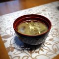 inyako's cooksnap of when they made ごま風味☆舞茸とキャベツのお味噌汁☆.