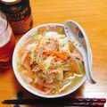 一番星寿美次郎's cooksnap of when they made サッポロ一番塩タンメン.