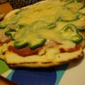 cocoりえ's cooksnap of when they made ♪簡単手抜きフライパンピザ♪.