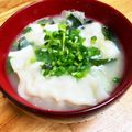 ゆづ七味's cooksnap of when they made 栄誉満点！水餃子入りオートミールスープ.