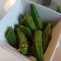 えびせんの母's cooksnap of when they made (σ・∀・)σ ★オクラのナムル★.