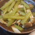 えりぺこ's cooksnap of when they made 簡単！美味！山ふき、しめじの炒めもの.