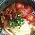 シビリキン's cooksnap of when they made チーズ肉うどん.