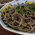 まっちぃなー's cooksnap of when they made 黒ごまたっぷり香味そば.