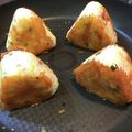 こばーや's cooksnap of when they made かりかりっ☆焼きチーズおにぎり.