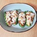 ゆかりんご117♪'s cooksnap of when they made 簡単おつまみ♪ピーマンの納豆キムチ詰め.