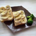 ポラリス管理栄養士's cooksnap of when they made メープルクリームチーズのバナナトースト.