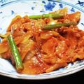 ★むさ's cooksnap of when they made 豚キムチ☆にんにくの芽でスタミナ満点！.