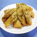 ＠迷子＠'s cooksnap of when they made 簡単♡キャベツと豚のカレー春巻き♪.