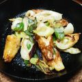 豆田茂夫's cooksnap of when they made ねぎとちくわのバター醤油炒め.
