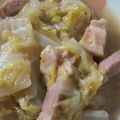 かたのさくら's cooksnap of when they made 焼き白菜とベーコンのスープ.
