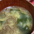 blue_apron's cooksnap of when they made もずくとわかめの味噌汁.
