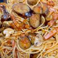 uu_chan232's cooksnap of when they made ナスとベーコンのトマトソースパスタ.