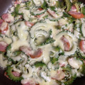 リラックマロン's cooksnap of when they made 完熟ゴーヤのチーズ焼き.