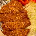休日は男子が当番's cooksnap of when they made 揚げないトンカツ〜油不使用〜簡単.