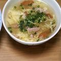 みぃくんのママ's cooksnap of when they made すぐ出来る！ウインナーとたまごのスープ.