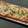 碧獅子's cooksnap of when they made 栃尾揚げ　納豆キムチーズ焼き.