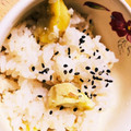 ちーずけぇき☆'s cooksnap of when they made 栗が割れない☆ほくほく栗ごはん.