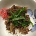 パグら☆'s cooksnap of when they made 牛丼.