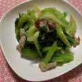 ピンクのたまご's cooksnap of when they made 豚コマとセロリの炒めもの.