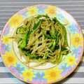 悠愛らぶ☆'s cooksnap of when they made 超簡単！もやしとピーマンのシャンタン炒め.