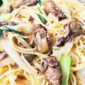 takuhiro54's cooksnap of when they made 牡蠣のオイル漬けとほうれん草のパスタ.