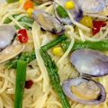 よしよしのキッチン☆'s cooksnap of when they made ボンゴレビアンコ(あさりのパスタ).