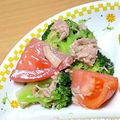 ポンちゃん♡'s cooksnap of when they made ブロッコリーとトマトのツナ和え☆.
