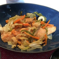 erikoalako's cooksnap of when they made 【無塩】鮭のちゃんちゃん焼き.