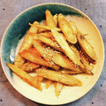 ペキのリリー's cooksnap of when they made めんつゆで簡単！サクサク☆甘辛ごぼう.