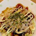 cocoabees's cooksnap of when they made 話題入！ダシなしキャベツ大量ツナお好み焼.