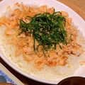 MissH0423's cooksnap of when they made 鮭ちらし✿.