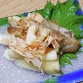 ﾋﾟﾛﾐ♡'s cooksnap of when they made 魚焼きグリルで焼きなす♪.