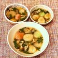 なつき☆ミ's cooksnap of when they made プチッと鍋で♪きのことお麩のスープ.