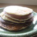 みるく茶's cooksnap of when they made ハワイアン風　しっとりとろけるパンケーキ.