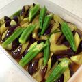 しげその's cooksnap of when they made レンチン！ナスとオクラの中華風冷製.
