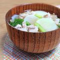 Yukiまむ's cooksnap of when they made かぶと豚肉のお味噌汁.