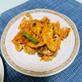 みぎわ's cooksnap of when they made ☆蓮根のニンニクチャップ炒め☆.