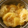 トムラウシ's cooksnap of when they made そうめんかぼちゃの茹で方.