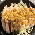yamahiro10's cooksnap of when they made レンジで！超しっとり胸肉のゴマ味噌ソース.