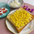へい♡ゆー♡'s cooksnap of when they made マヨコーンパン☆コーンがコロコロしない.