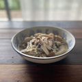 masa0508's cooksnap of when they made ランチに♪もやしときのこ鶏ささみのスープ.