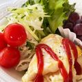 himako♡'s cooksnap of when they made チーズとろっ♪目玉焼きinチーズベーコン.