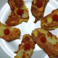 fuu235's cooksnap of when they made 簡単かまぼこのチーズピカタ♪.