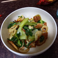 unauna72's cooksnap of when they made 簡単一品☆青梗菜とちくわのカレー炒め.