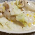 となかいとなこ's cooksnap of when they made キャベツと鶏肉のマスタードクリーム煮.