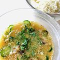 azbjbn's cooksnap of when they made みそ仕立ての冷や汁そうめん.