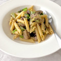 こつぶこびとちゃん's cooksnap of when they made 簡単イタリアン♪さば缶となすの和風ペンネ.