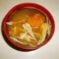 白いぐれーぷ's cooksnap of when they made 出汁いらず。舞茸の味噌汁。.